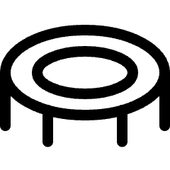 Gymnastics Trampoline Icon from Ultimate Regular Set