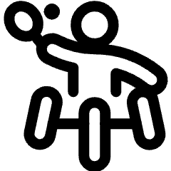 Paralympics Tennis Icon from Ultimate Regular Set