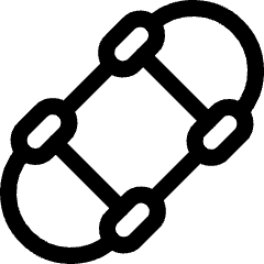 Skateboard Icon from Ultimate Regular Set