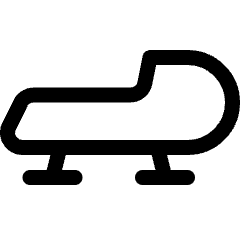 Skiing Bobsled Icon from Ultimate Regular Set
