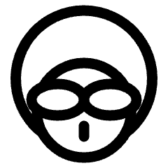 Swimming Goggles Icon from Ultimate Regular Set