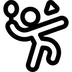 Badminton Player Icon from Ultimate Regular Set