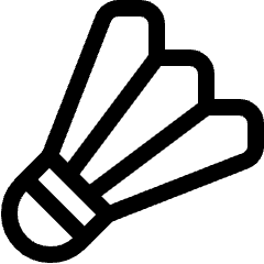 Badminton Shuttlecock Icon from Ultimate Regular Set
