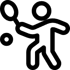 Tennis Player Icon from Ultimate Regular Set