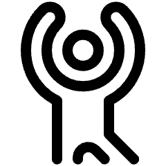 Yoga Full Body Stretch Icon from Ultimate Regular Set