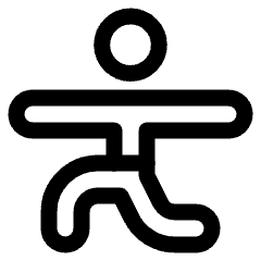 Yoga Shoulder Stretch Icon from Ultimate Regular Set