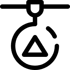 3 D Print Triangle 2 Icon from Ultimate Regular Set