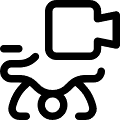 Drone Video Icon from Ultimate Regular Set