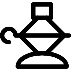 Clamp Machine Icon from Ultimate Regular Set