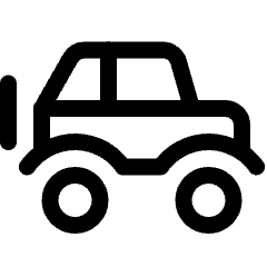 Adventure Car Truck Icon from Ultimate Regular Set