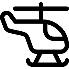 Aircraft Chopper 2 Icon from Ultimate Regular Set