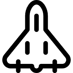 Aircraft Military Plane Icon from Ultimate Regular Set