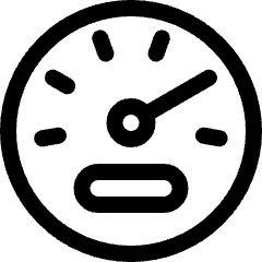 Car Dashboard Speed Icon from Ultimate Regular Set