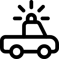 Car Repair Rotating Light Icon from Ultimate Regular Set