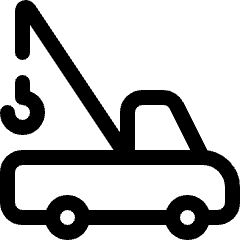 Car Repair Tow Truck Icon from Ultimate Regular Set