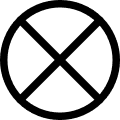 Road Sign No Parking Icon from Ultimate Regular Set