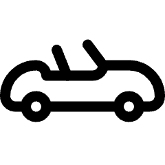 Sports Car Convertible 1 Icon from Ultimate Regular Set