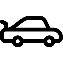 Sports Car Icon from Ultimate Regular Set