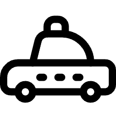 Taxi 1 Icon from Ultimate Regular Set