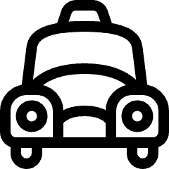 Taxi Icon from Ultimate Regular Set