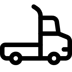 Truck Empty Icon from Ultimate Regular Set