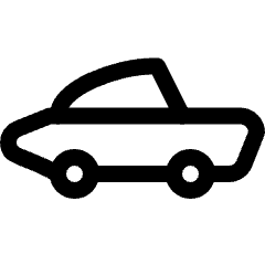 Vintage Car 5 Icon from Ultimate Regular Set