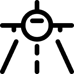 Airport Road Icon from Ultimate Regular Set