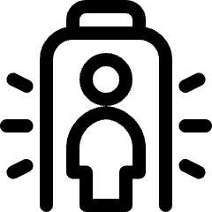 Security Officer Scanner Beep Icon from Ultimate Regular Set