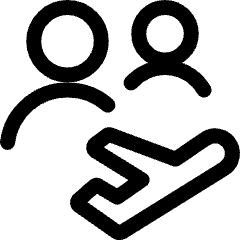 Multiple Actions Flight Icon from Ultimate Regular Set