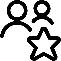 Multiple Actions Star Icon from Ultimate Regular Set