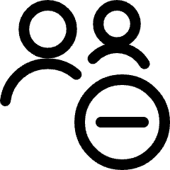 Multiple Actions Subtract Icon from Ultimate Regular Set