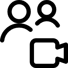 Multiple Actions Video Icon from Ultimate Regular Set