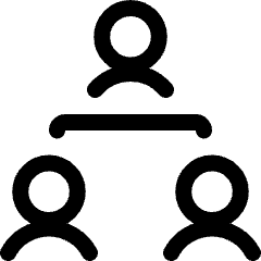 Multiple Users 2 Icon from Ultimate Regular Set