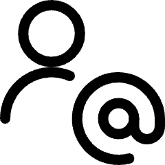 Single Neutral Actions Address Icon from Ultimate Regular Set