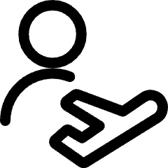 Single Neutral Actions Flight Icon from Ultimate Regular Set