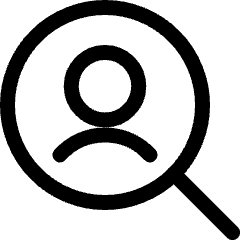 Single Neutral Search Icon from Ultimate Regular Set