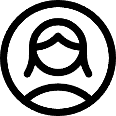 Single Woman Circle Icon from Ultimate Regular Set