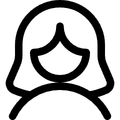 Single Woman Actions Icon from Ultimate Regular Set
