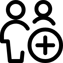 Multiple Actions Add Icon from Ultimate Regular Set