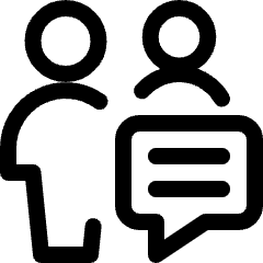 Multiple Actions Chat Icon from Ultimate Regular Set