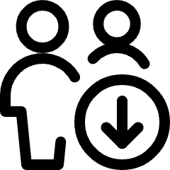 Multiple Actions Download Icon from Ultimate Regular Set