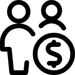 Multiple Actions Money Icon from Ultimate Regular Set