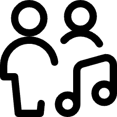 Multiple Actions Music Icon from Ultimate Regular Set