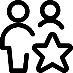 Multiple Actions Star Icon from Ultimate Regular Set