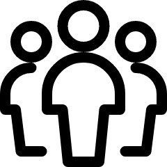 Multiple Users 1 Icon from Ultimate Regular Set