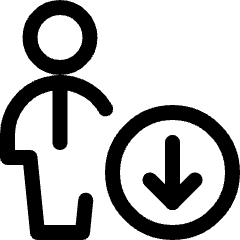 Single Man Actions Download Icon from Ultimate Regular Set