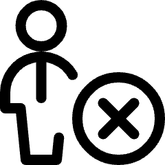 Single Man Actions Remove Icon from Ultimate Regular Set