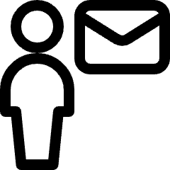 Single Neutral Mail Icon from Ultimate Regular Set