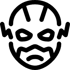 Famous Character Black Lightning Icon from Ultimate Regular Set