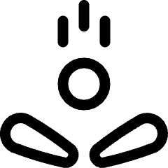 Video Game Pinball Icon from Ultimate Regular Set